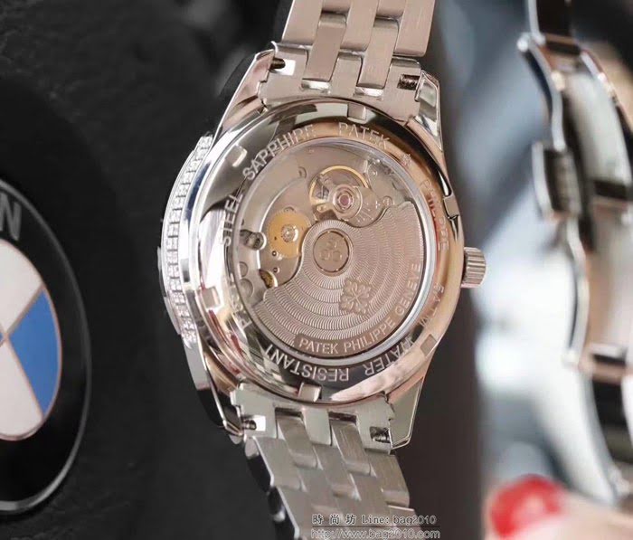 百達翡麗PATEK PHILPPE 全新多功能腕表 進口9100機械機芯 316L精鋼表殼錶帶 超級防水 最佳男士腕表  wssb4978